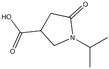 1-Isopropyl-2-oxopyrrolidine-4-carboxylic Acid التركيب الكيميائي