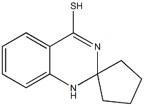 1'H-Spiro[cyclopentane-1，2'-quinazoline]-4'-thiol Chemical Structure