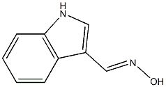 1H-Indole-3-carboxaldehyde Oxime Chemische Struktur