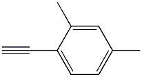 1-ethynyl-2，4-dimethylbenzene التركيب الكيميائي