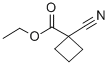 1-Cyano-Cyclobutanecarboxylic Acid Ethyl Ester Chemical Structure