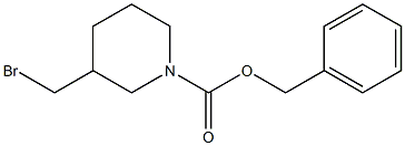 1-Cbz-3-(bromomethyl)piperidine Chemical Structure