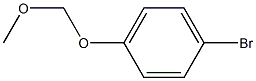 1-Bromo-4-(methoxymethoxy)benzene 化学構造