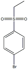 1-Bromo-4-(ethylsulfonyl)benzene 化学構造