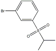 1-Bromo-3-(isopropylsulfonyl)benzene التركيب الكيميائي