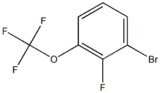 1-BroMo-2-fluoro-3-(trifluoroMethoxy)benzene Chemische Struktur