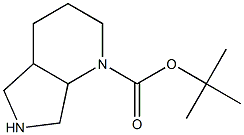 1-Boc-octahydropyrrolo[3，4-b]pyridine Chemical Structure