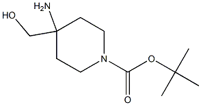 1-Boc-4-amino-piperidine-4-methanol Chemische Struktur