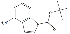 1-Boc-4-aminoindole Chemical Structure