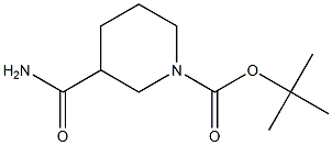 1-Boc-3-carbamoylpiperidine Chemical Structure