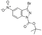 1-Boc-3-bromo-5-nitro-1H-indazole Chemical Structure