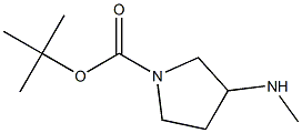 1-Boc-3-(methylamino)pyrrolidine Chemical Structure