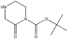 1-Boc-2-oxopiperazine التركيب الكيميائي