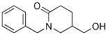 1-Benzyl-5-(hydroxymethyl)piperidin-2-one Chemical Structure