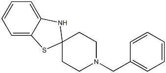 1'-Benzyl-3H-spiro[1，3-benzothiazole-2，4'-piperidine] Chemical Structure