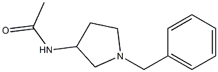 1-Benzyl-3-acetamidopyrrolidine Chemical Structure