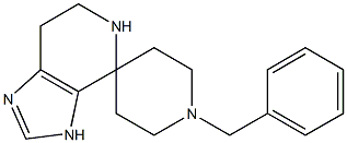 1'-benzyl-3，5，6，7-tetrahydrospiro[imidazo[4，5-c]pyridine-4，4'-piperidine] Chemische Struktur