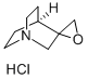 1'-Azaspiro[oxirane-2，3'-bicyclo[2.2.2]octane] hydrochloride 化学構造