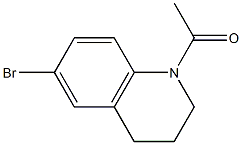 1-Acetyl-6-bromo-1，2，3，4-tetrahydroquinoline Chemical Structure