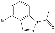 1-Acetyl-4-bromo-1H-indazole Chemical Structure