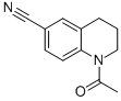 1-Acetyl-1，2，3，4-tetrahydroquinoline-6-carbonitrile Chemische Struktur