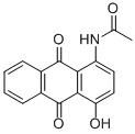 1-Acetamido-4-hydroxyanthraquinone Chemical Structure