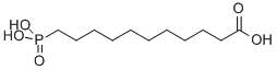 11-Phosphonoundecanoic  acid Chemical Structure