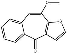 10-Methoxy-4H-benzo[4，5]cyclohepta[1，2-b]thiophen-4-one Chemical Structure