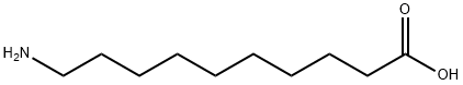 10-Aminodecanoic acid 化学構造