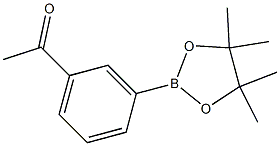 1-[3-(4，4，5，5-tetramethyl-1，3，2-dioxaborolan-2-yl)phenyl]ethanone Chemical Structure