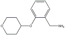 1-[2-[(Tetrahydropyran-4-yl)oxy]phenyl]methylamine Chemical Structure