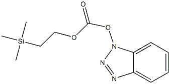 1-[2-(Trimethylsilyl)ethoxycarbonyloxy]benzotriazole Chemical Structure