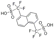 1，5-Naphthalenebis(trifluoromethanesulfonate) Chemical Structure