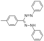 1，5-Diphenyl-3-(p-tolyl)formazan Chemical Structure