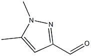 1，5-Dimethylpyrazole-3-carbaldehyde Chemical Structure