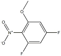 1，5-Difluoro-3-Methoxy-2-Nitro-Benzene Chemical Structure