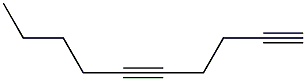 1，5-Decadiyne Chemical Structure