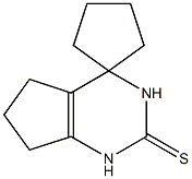 1'，5'，6'，7'-tetrahydrospiro[cyclopentane-1，4'-cyclopenta[d]pyrimidine]-2'-thiol Chemical Structure