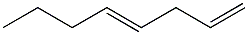 1，4-Octadiene Chemical Structure