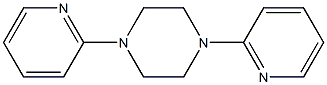 1，4-Di(2-pyridyl)piperazine التركيب الكيميائي