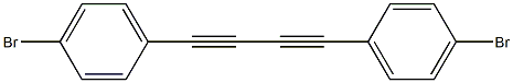 1，4-Bis(4-bromophenyl)-1，3-butadiyne Chemische Struktur