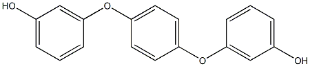 1，4-Bis(3-hydroxyphenoxy)benzene Chemische Struktur