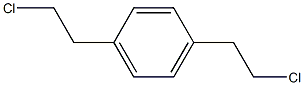 1，4-Bis(2-chloroethyl)benzene التركيب الكيميائي