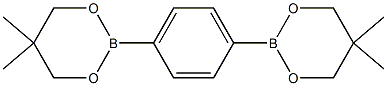 1，4-Benzenediboronic Acid Bis(Neopentyl Glycol) Ester Chemische Struktur