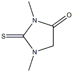 1，3-Dimethyl-2-thiohydantoin Chemical Structure