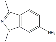 1，3-dimethyl-1H-indazol-6-amine Chemische Struktur