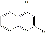 1，3-Dibromonaphthalene Chemical Structure