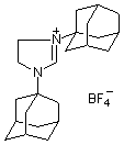 1，3-Di(1-adamantyl)imidazolinium Tetrafluoroborate Chemical Structure