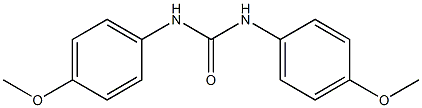 1，3-Bis(4-methoxyphenyl)urea Chemical Structure