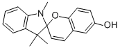 1'，3'，3'-Trimethyl-6-hydroxyspiro(2H-1-benzopyran-2，2'-indoline) Chemical Structure